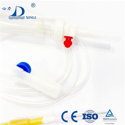 Single Use Disposable Sterile Medical Gravity IV Blood Transfusion Set