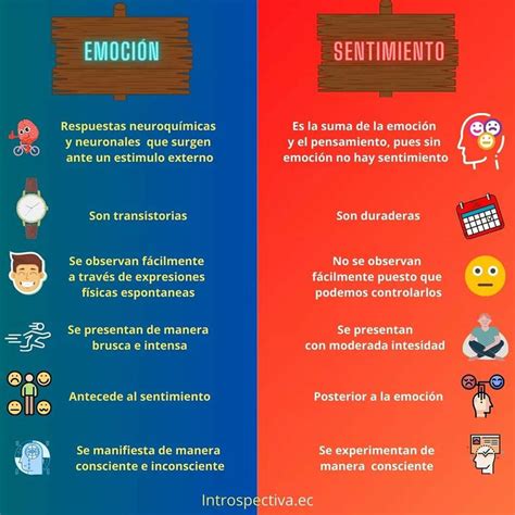 Diferencias Principales Entre Emoción Y Sentimiento