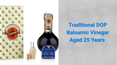 Traditional Dop Balsamic Vinegar Of Modena Aged 25 Years Youtube