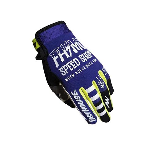 Fasthouse Mx Gloves Speed Style Brute Purple Black