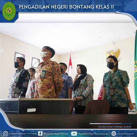 Kegiatan Pembinaan Teknis Dan Administrasi Yudisial Oleh Pimpinan