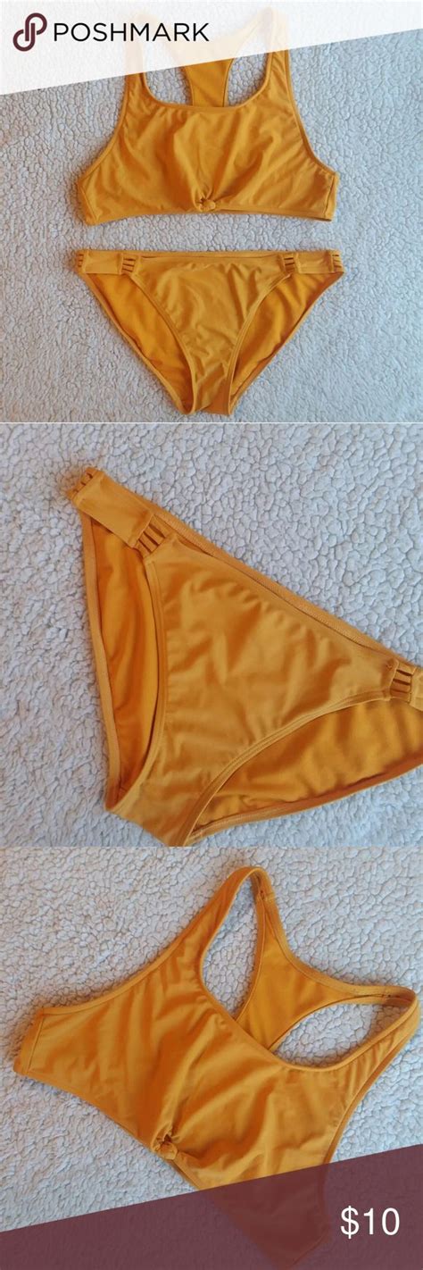 Mustard Yellow Bikini No Boundaries Yellow Bikini Bikinis Mustard