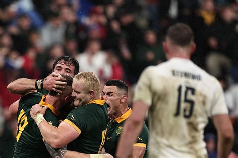 England V South Africa Live Rugby World Cup Score And Result As