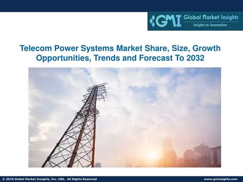 PPT Telecom Power Systems Market Share Size Growth Opportunities