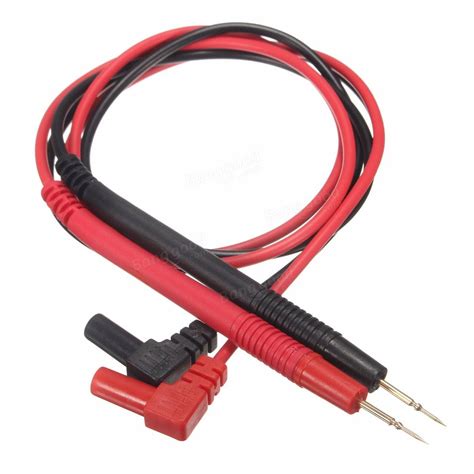 1 Pair 1000v 10a Universal Digital Multimeter Meter Probe Test Leads 3mm Pin Sale