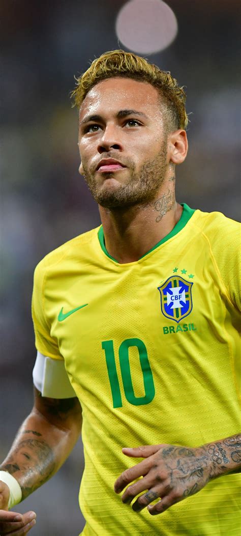 Sports Neymar Brazilian Soccer 1440x3200 Phone HD Wallpaper