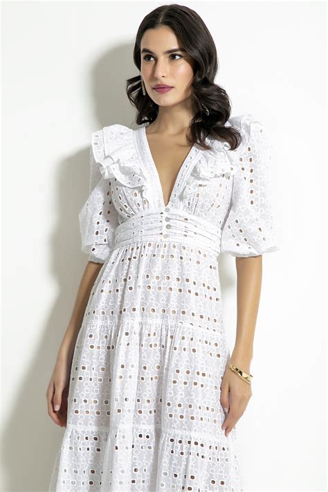 VESTIDO LAISE CATHERINE OFF WHITE