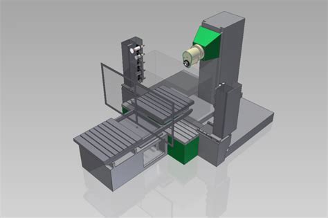 Automatic Tool Changer And Automatic Pallet Changer 3d Cad Model