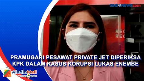 Video Pramugari Pesawat Private Jet Diperiksa Kpk Dalam Kasus Korupsi