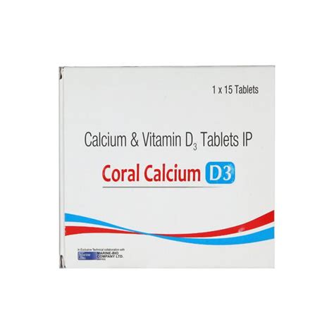 Coral Calcium D3 Tablet 15 S Price Uses Side Effects Netmeds