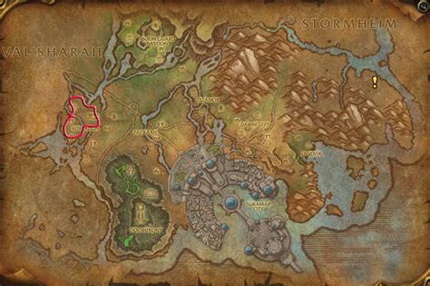 Starlight Rose Farming Route Warcraft Map World Of Warcraft Map