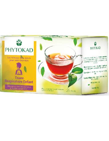 Tisane Respiratoire Enfant Phytokad