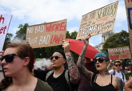 COUNT Sex Workers Protest Outside Parliament Calling For Workers