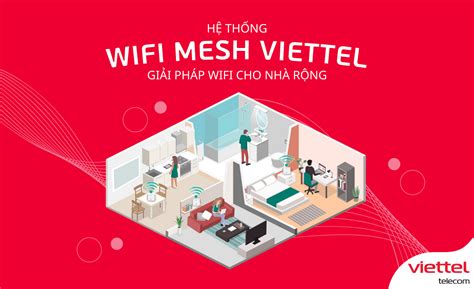 Hệ thống wifi mesh Viettel Giải pháp wifi cho nhà rộng