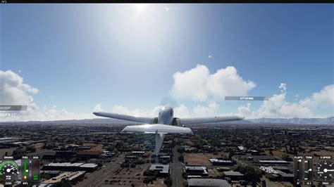 Microsoft Flight Simulator 2020 Rtx 3070 Ultra Settings Downtown Phoenix Youtube