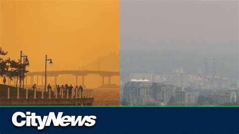 Metro Vancouver Under An Air Quality Advisory As Wildfire Smoke Blows In Youtube