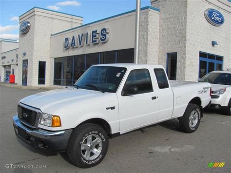 2004 Oxford White Ford Ranger XLT SST SuperCab 4x4 22205783 Photo 6