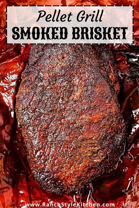 Smoked Pellet Grill Brisket Recipe Texas Style Smoked Beef Brisket Recipes Smoked Brisket