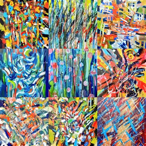 My Paintings ABSTRACT EXPRESSIONISM ART 🎨😊 | by Anastasia Dewi | Medium