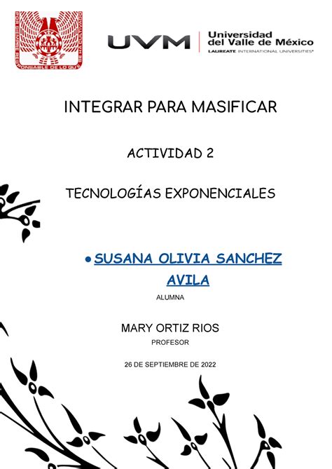 A2 SOSA Actividad De Repaso INTEGRAR PARA MASIFICAR ACTIVIDAD 2