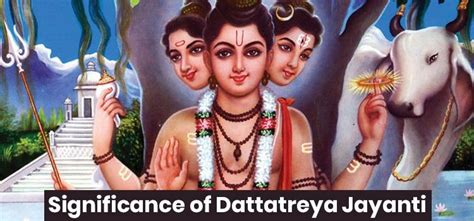 Significance Of Dattatreya Jayanti By Kalai Selvan Os Me