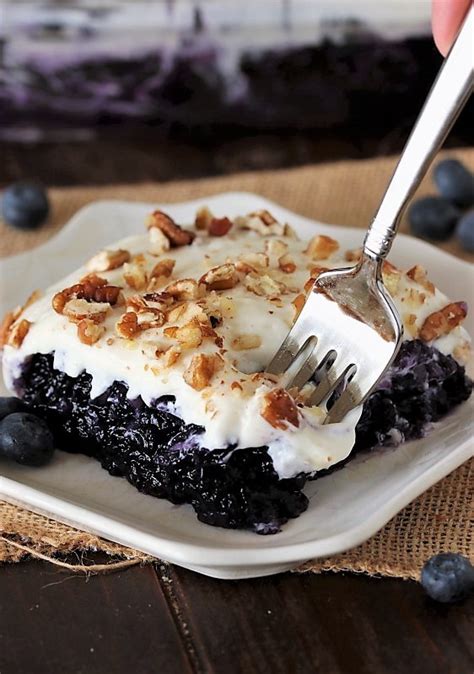 Classic Blueberry Jello Salad The Kitchen Is My Playground