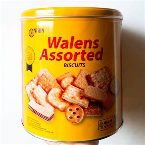 Jual Nissin Walens Assorted Kaleng 600gr Shopee Indonesia