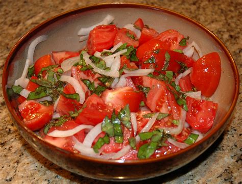 Marinated Tomato Salad Recipe How To Make Marinated Tomato Salad