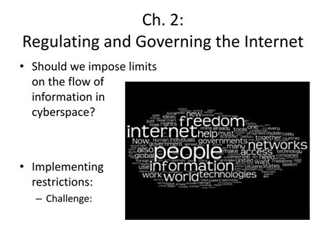 Ppt Ch 2 Regulating And Governing The Internet Powerpoint