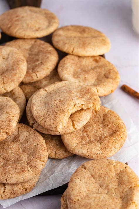 Easy Cinnamon Cookies Soft And Chewy Insanely Good