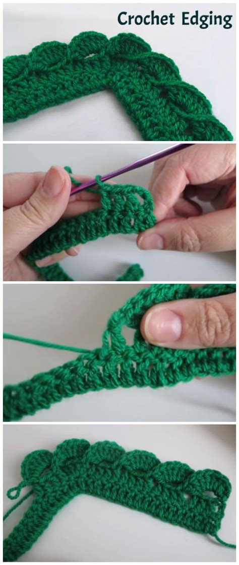 Crochet Wave Fan Edging Learn To Crochet Crochet Kingdom Crochet