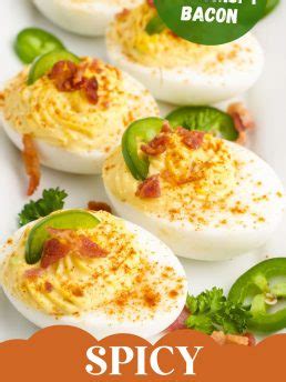 Spicy Deviled Eggs With Bacon Tidymom