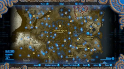 Zelda Breath Of The Wild World Map - Dolley Hollyanne