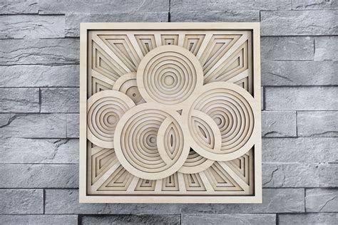 Layered Mandala Svg Laser Cut File Mandala D Cloud By Vectormarket