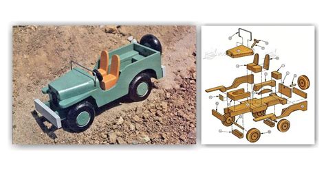 Wooden Toy Jeep Plans • Woodarchivist