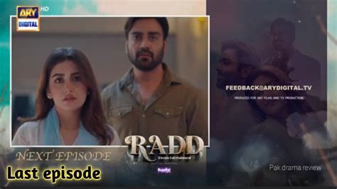 Radd Last Episode Promo Radd Last Episode Teaser Reviews