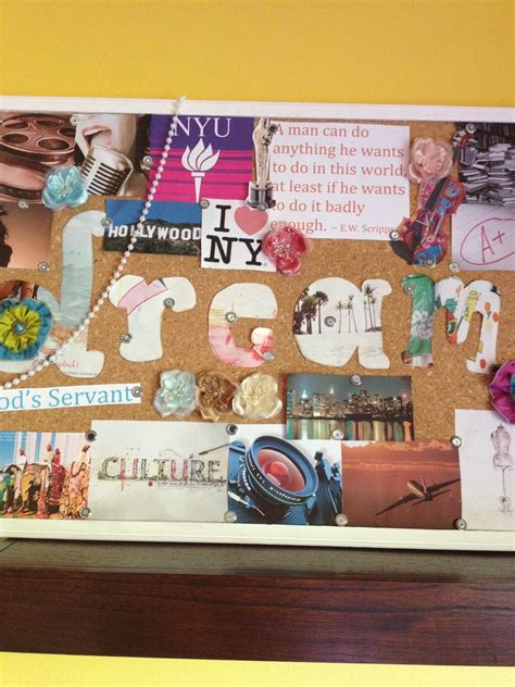 How To Make A Dream Board Diy Vision Board