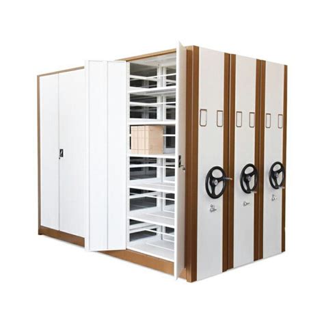 Modern Furniture Metal Movable Archive Mass Shelf Mobile Compactor