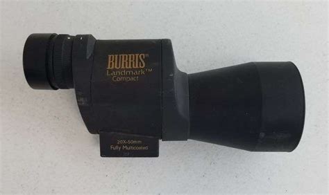 Burris Landmark Compact 20x 80 Mm Spotting Scope And Simmons 8 Point