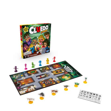 Hasbro Gaming Cluedo Junior Kinderspel Wehkamp