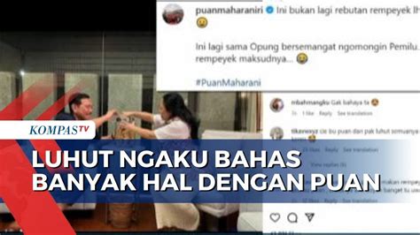 Luhut Binsar Pandjaitan Enggan Menjawab Detail Isi Pembahasan