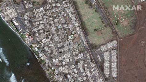 CNN: Before-and-after satellite images show Maui wildfires damage | CNN