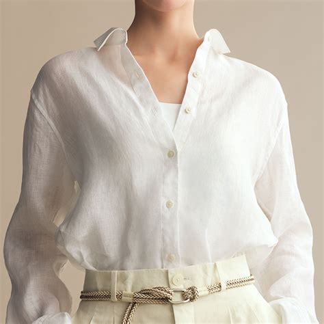 Linen Shirt Uniqlo Masterpiece Uniqlo Uk