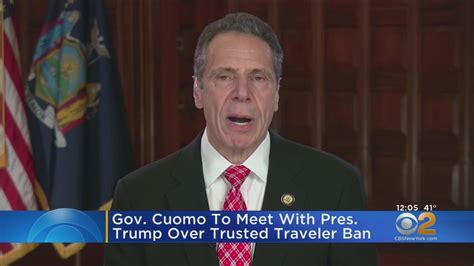 Gov Cuomo Takes New York Travel Ban Compromise Proposal To Trump Youtube