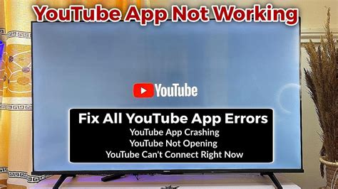 YouTube Not Working on Smart TV - How to Fix - YouTube