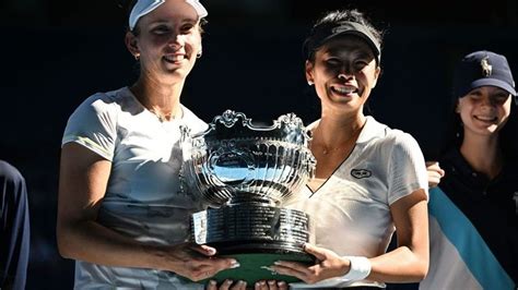 Finale Doubles Dames Victoire De Elise Mertens Et Su Wei Hsieh