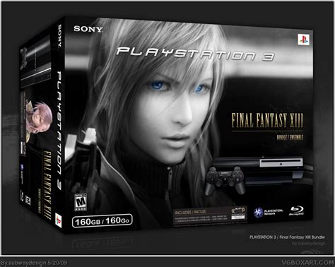 Final Fantasy Xiii Bundle Playstation 3 Box Art Cover By Subwaydesign