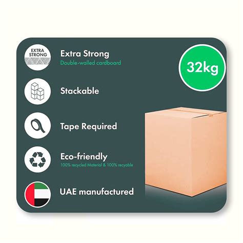 [5] Pack Carton Box For Moving Shipping And Packing 45x45x70 cm /32kg