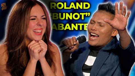 Roland Abante S Incredible Agt Audition First Time Reaction