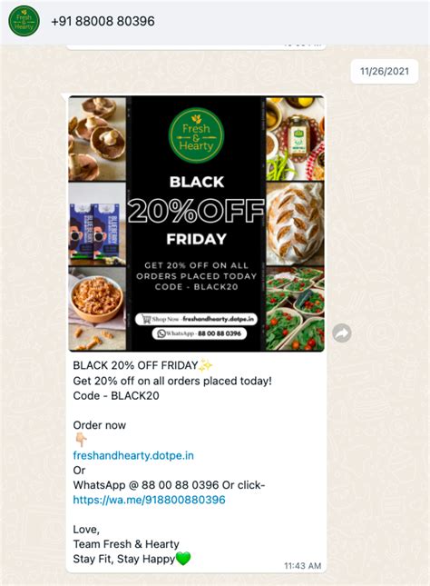 Whatsapp Promotional Message Examples To Grow Your Sales